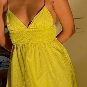 Zara dress lime